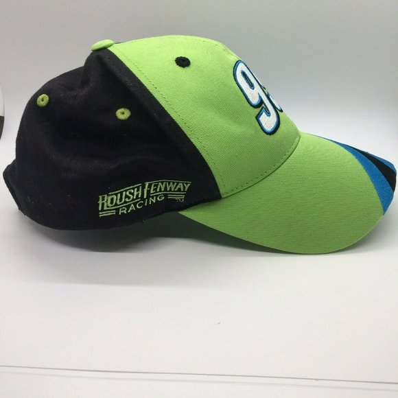 Nascar Carl Edwards #99 Green/Black Hat - Picture 2 of 7